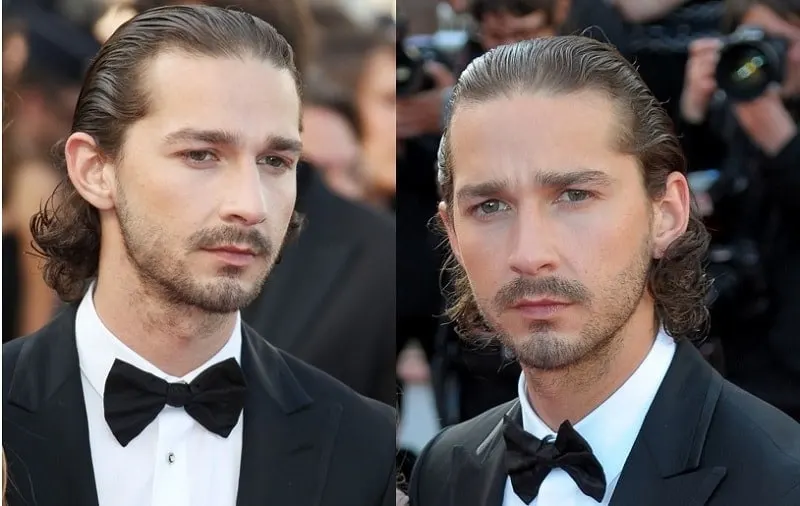 shia labeouf's trimmed beard