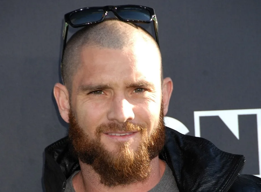 Baseball Player Jonny Gomes with Ginger Beard