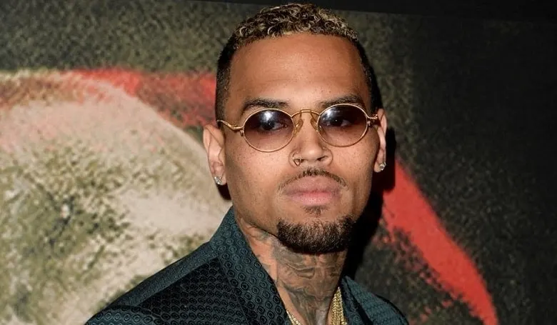 Chris Brown with Beard