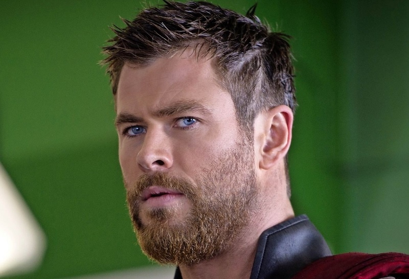 Chris Hemsworth with Blonde Beard