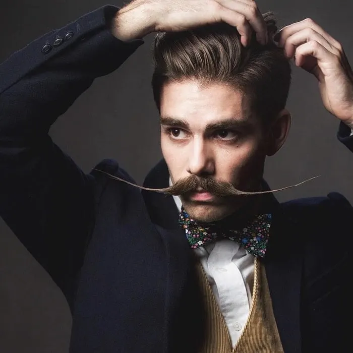 tips to style an english mustache