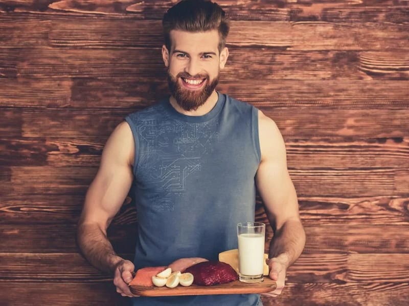 healthy diet for beard growth