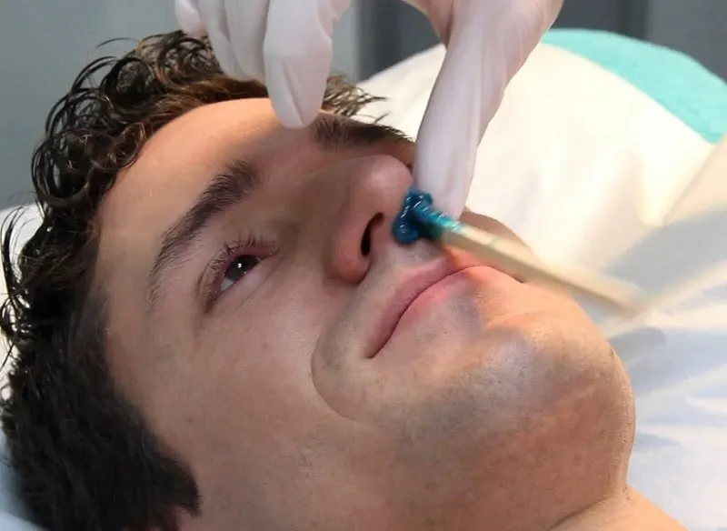 removing nose hair