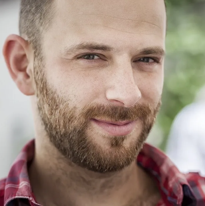 sexy stubble beard style