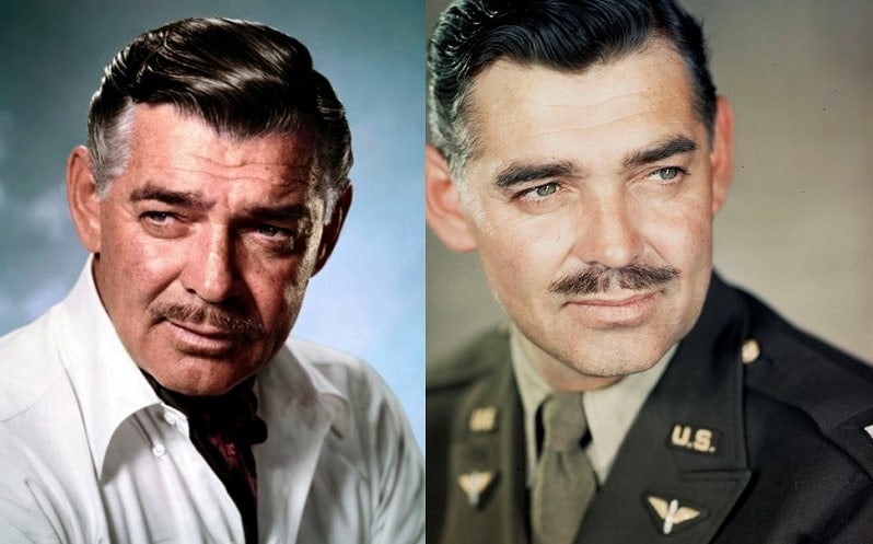 clark gable mustache