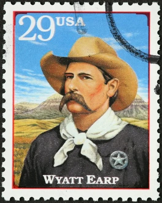 wyatt earp's famous mustache 