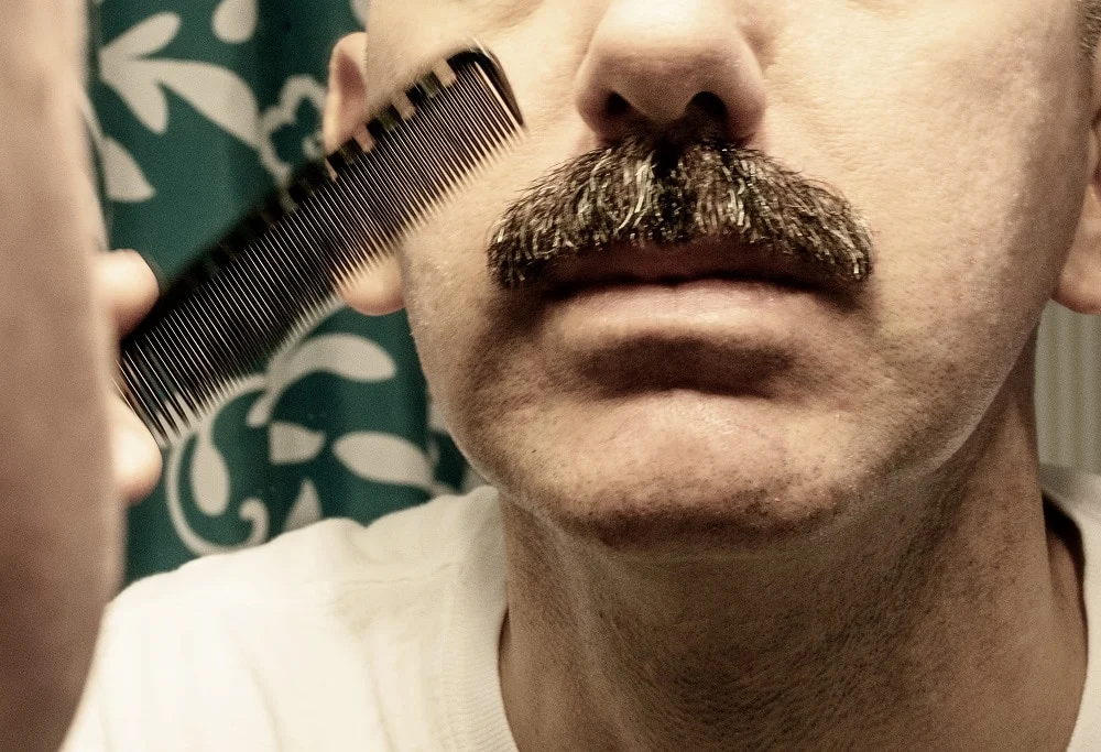 Grooming Mustache to Grow