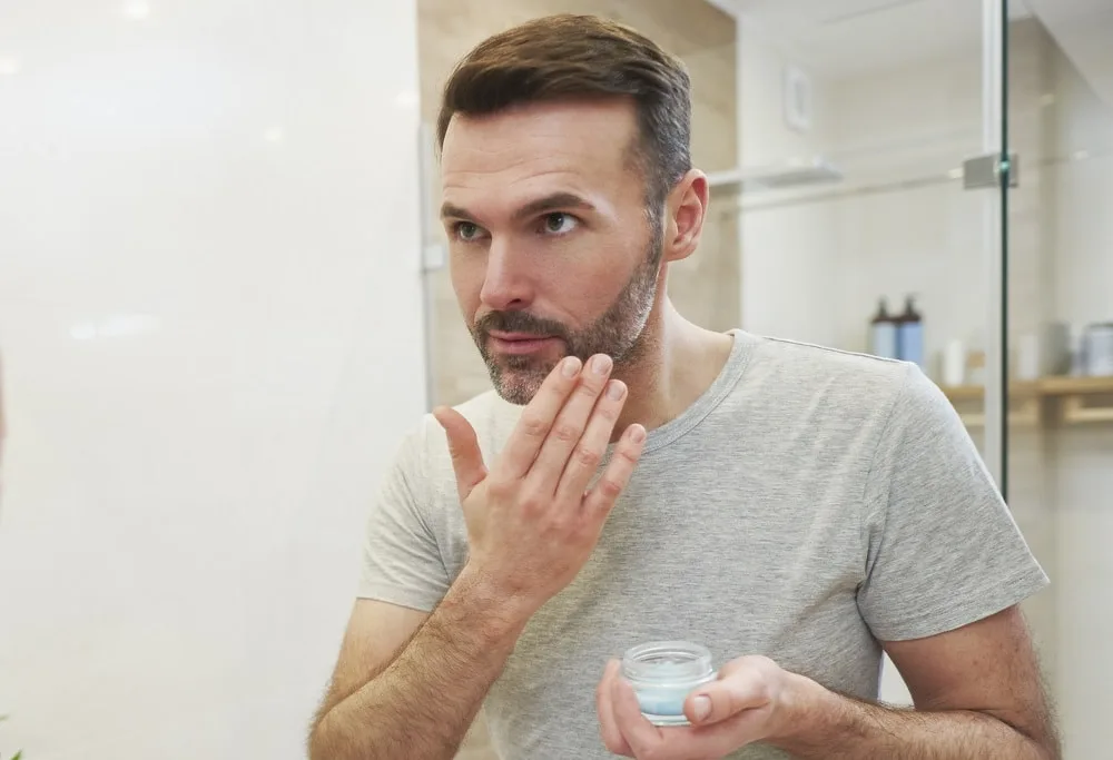 Wash and Moisturize Patchy Beard