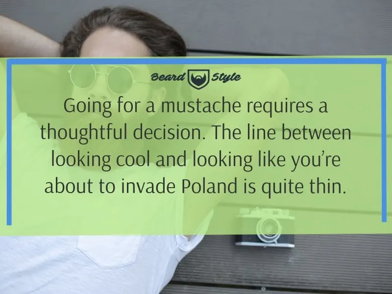 funny mustache quotes