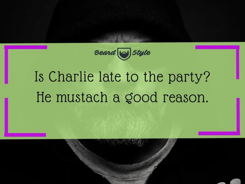 shareable mustache jokes and quotes