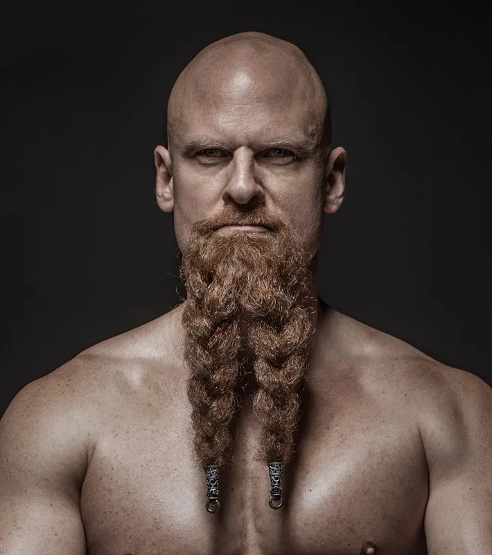 Braided Viking Beard