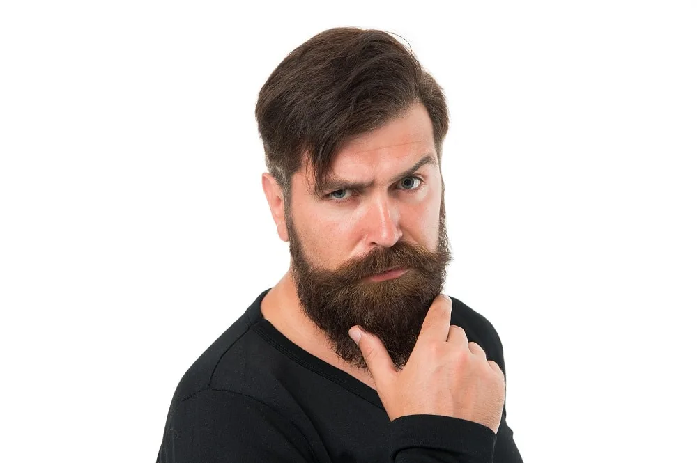 Growing Long Beard Causes Dry Skin