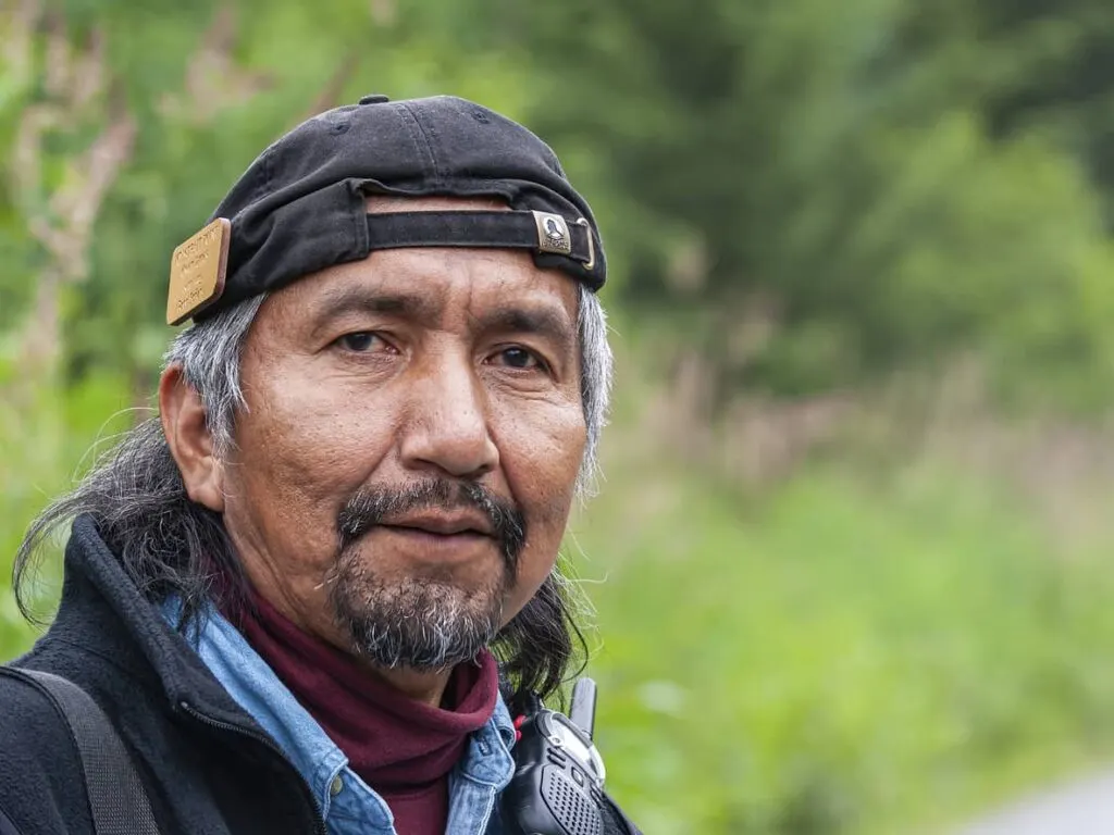 tlingit men with circle beard