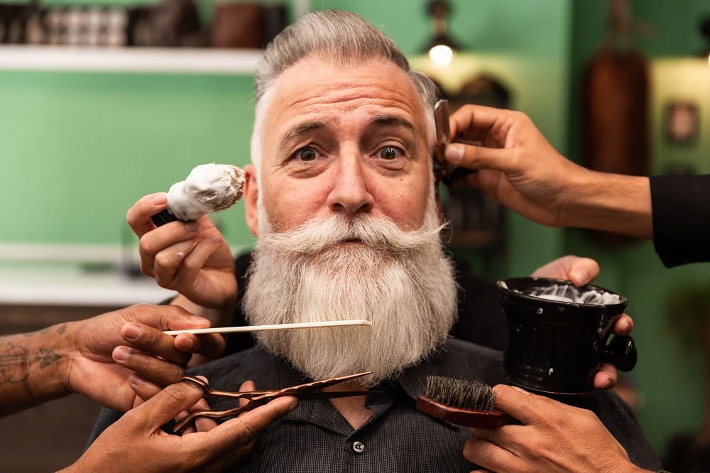 grooming beard for braids