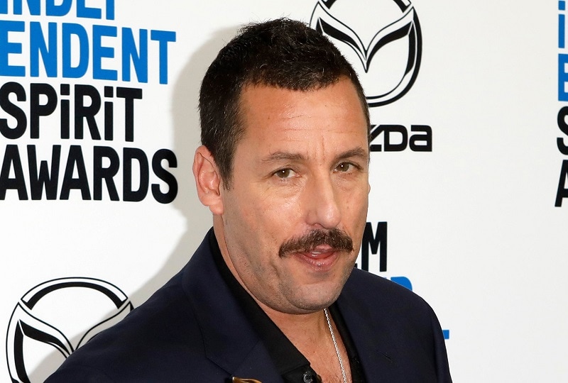 Adam Sandler with Mustache