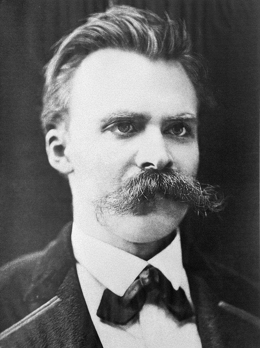 Famous Bearded Man Friedrich Nietzsche