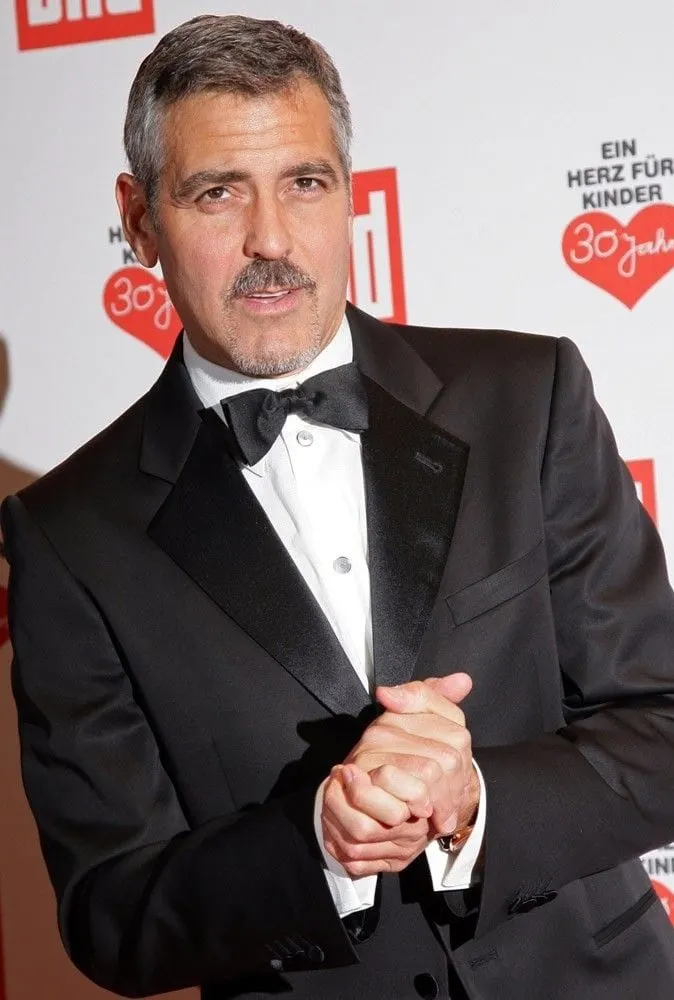 George Clooney mustache