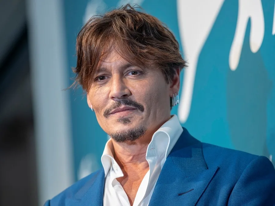Johnny Depp Beard Style in 2019