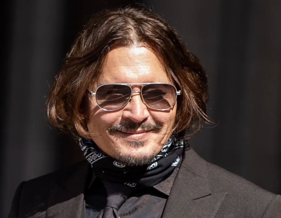 Johnny Depp Beard Style in 2020