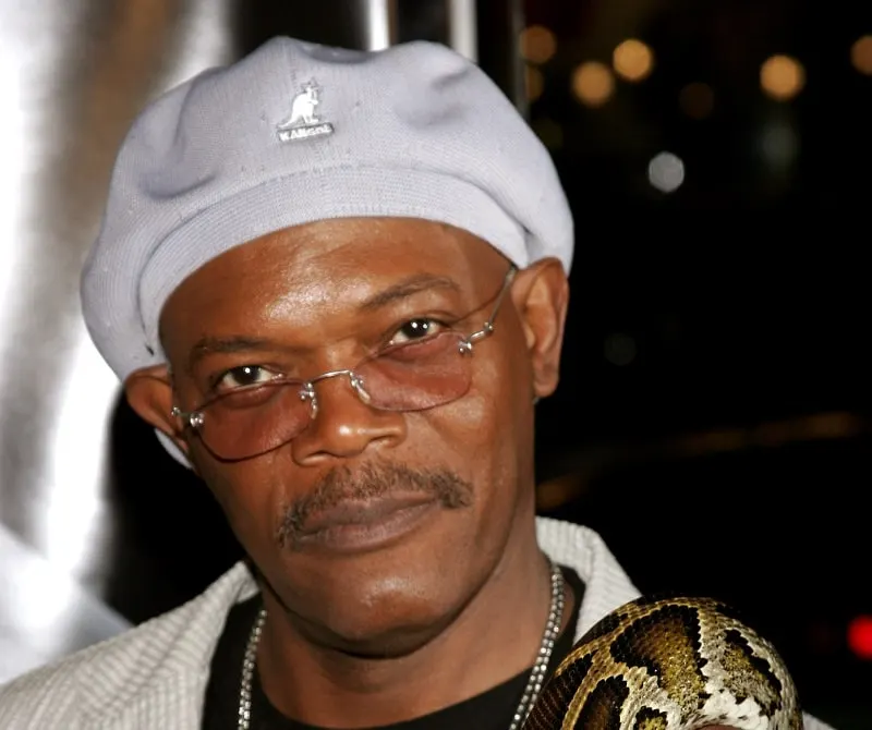 Samuel L. Jackson with Light Mustache