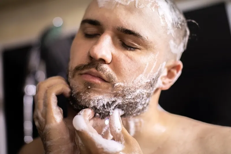 beard straightening shampoo