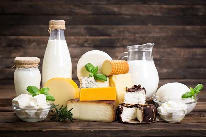 dairy products for beard growth
