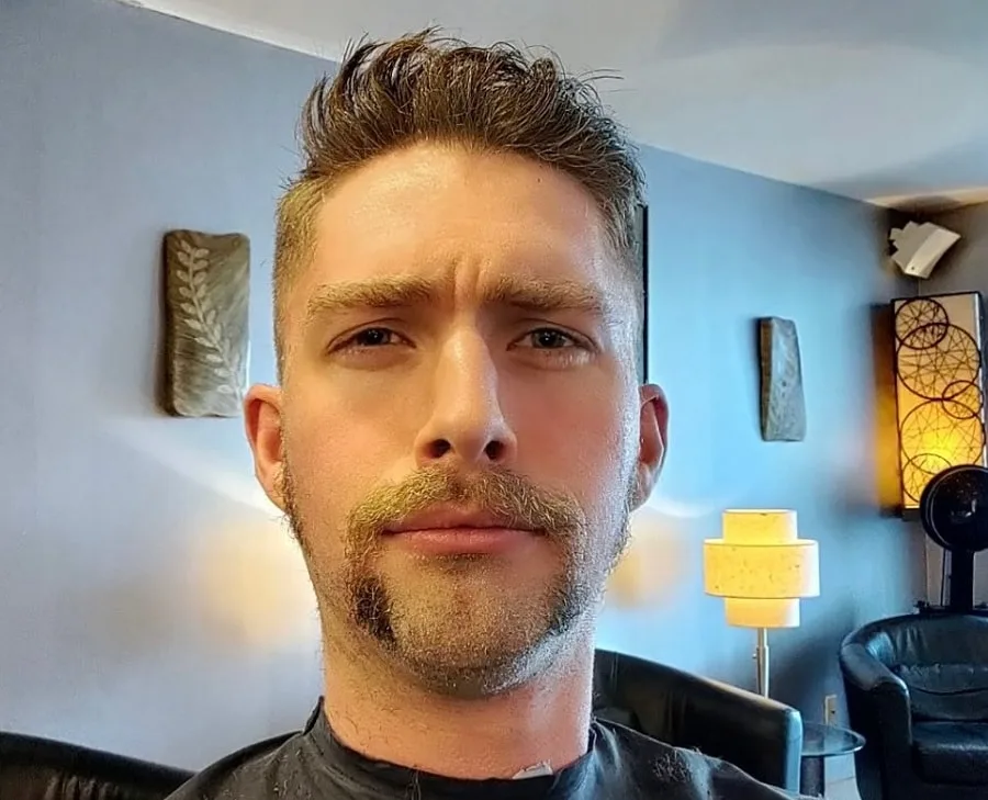 horseshoe mustache style for men