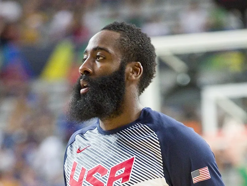 James Harden beard