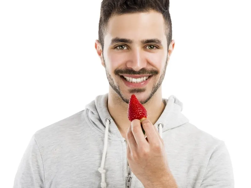 strawberries for beard growth
