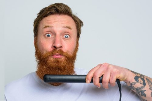 How to Tame & Straighten Curly Beard – The Right Way