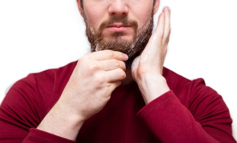tips to straighten beard with chemicals