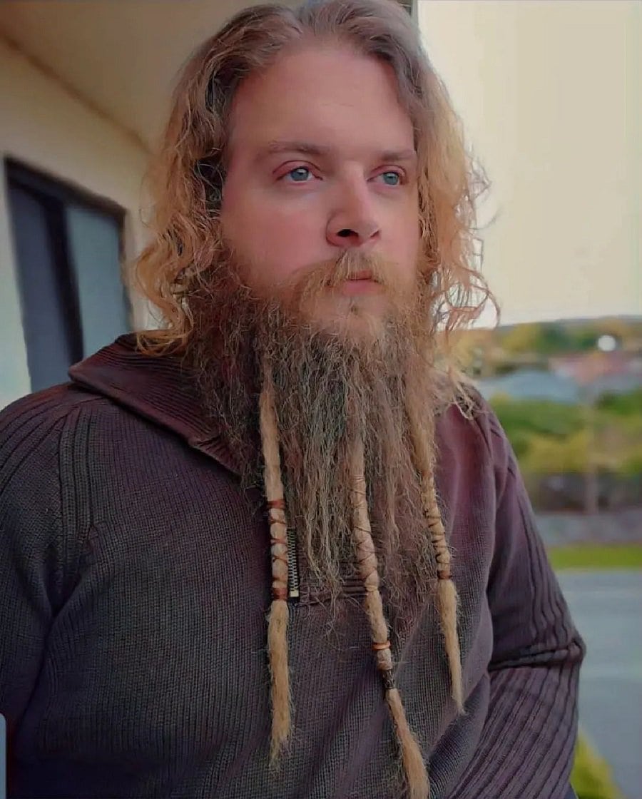 long beard dreads