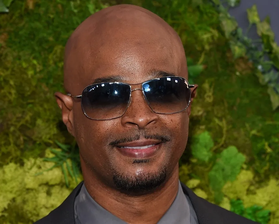 Bald Celebrity Damon Wayans With Beard