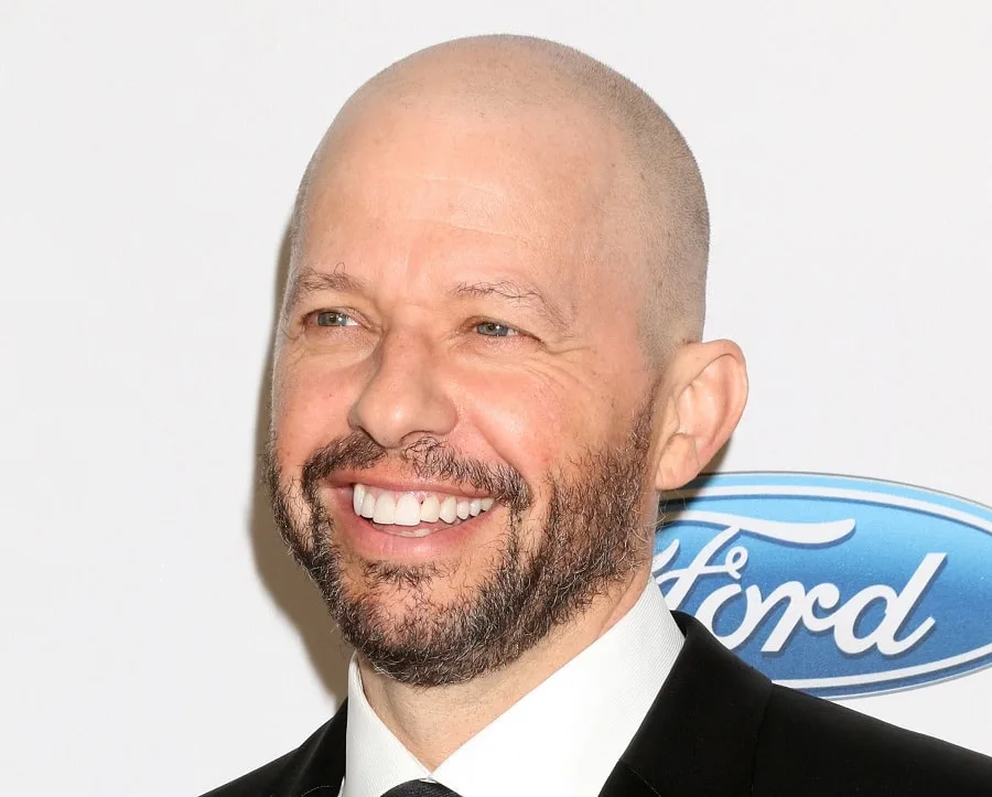 Bald Celebrity Jon Cryer With Beard