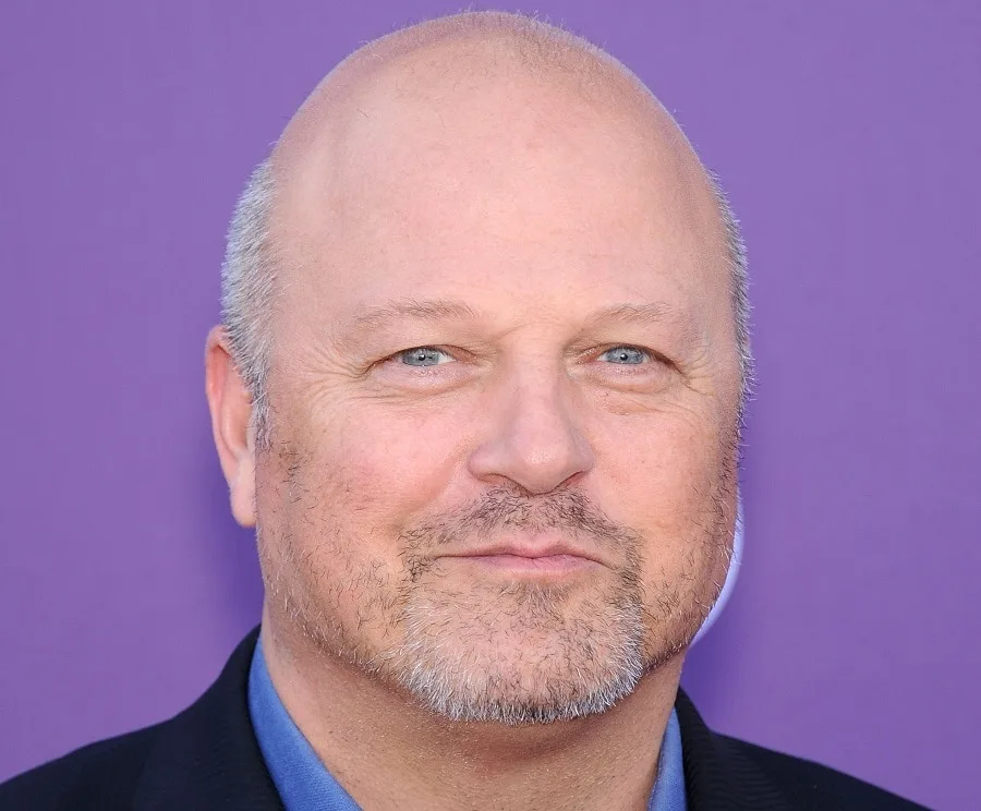 Bald Celebrity Michael Chiklis With Beard