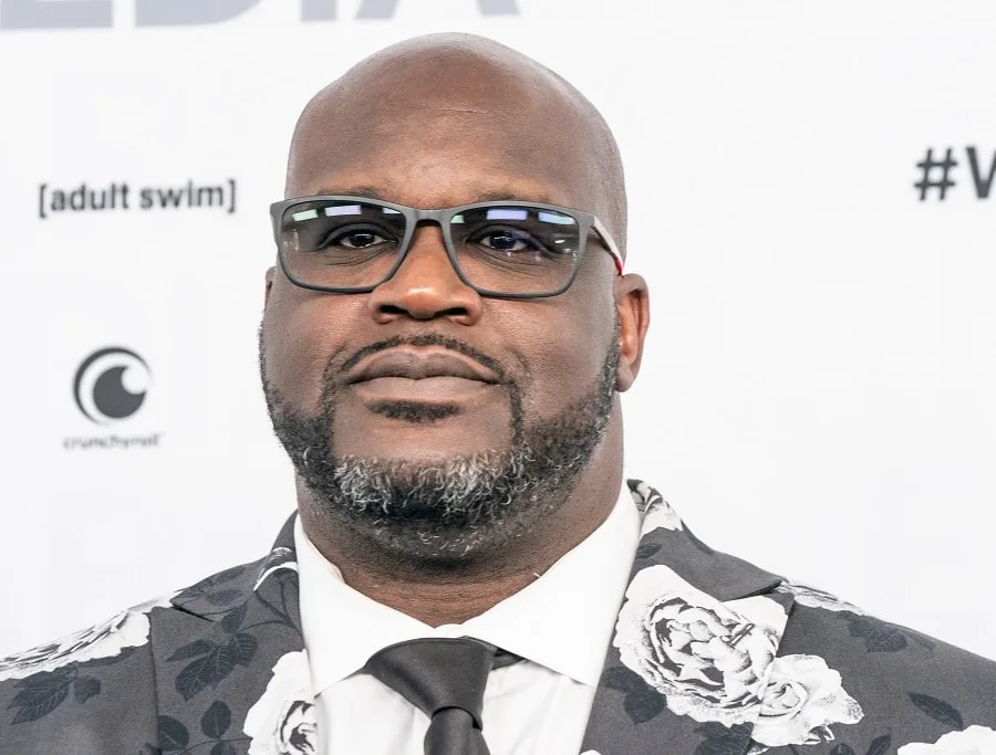Bald Celebrity Shaquille O’Neal With Beard