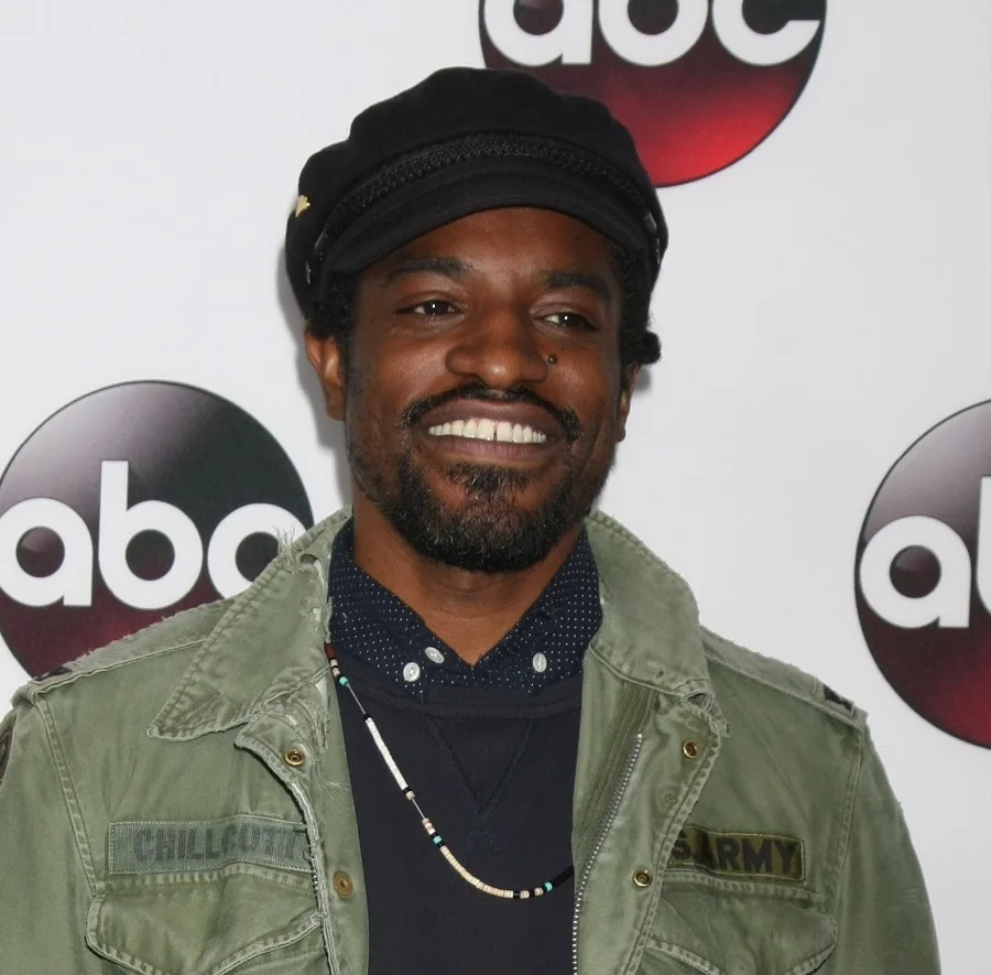 Black Celebrity André 3000 With Beard