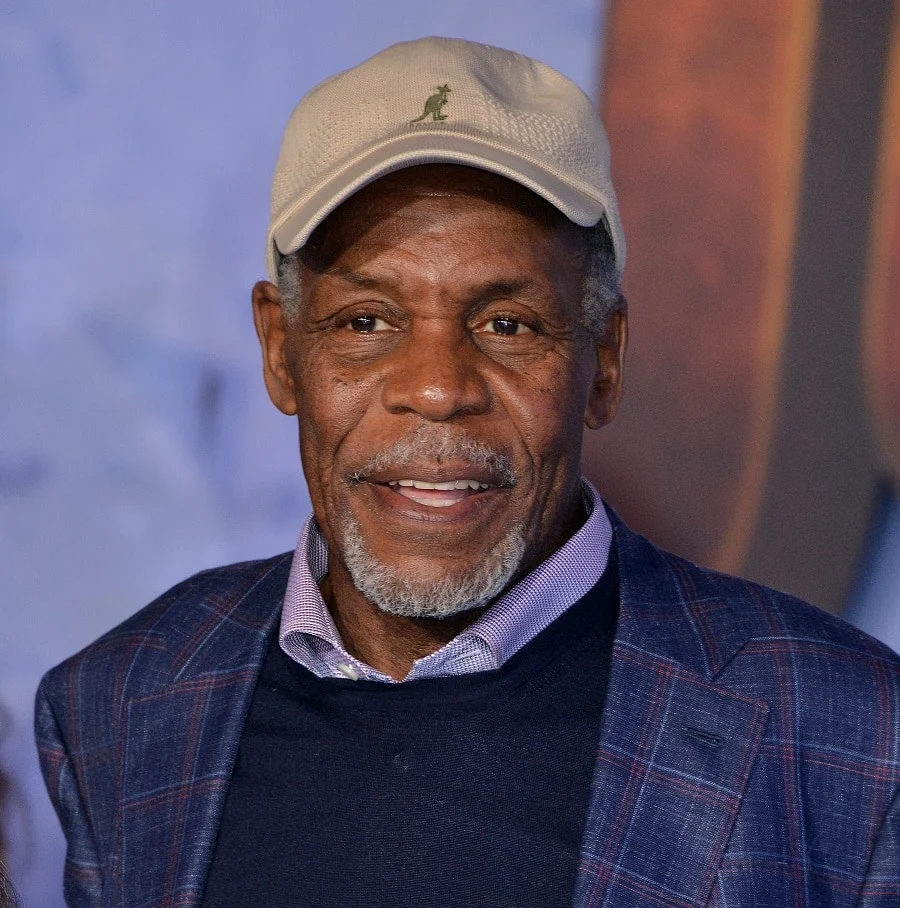 Black Celebrity Danny Glover With Beard