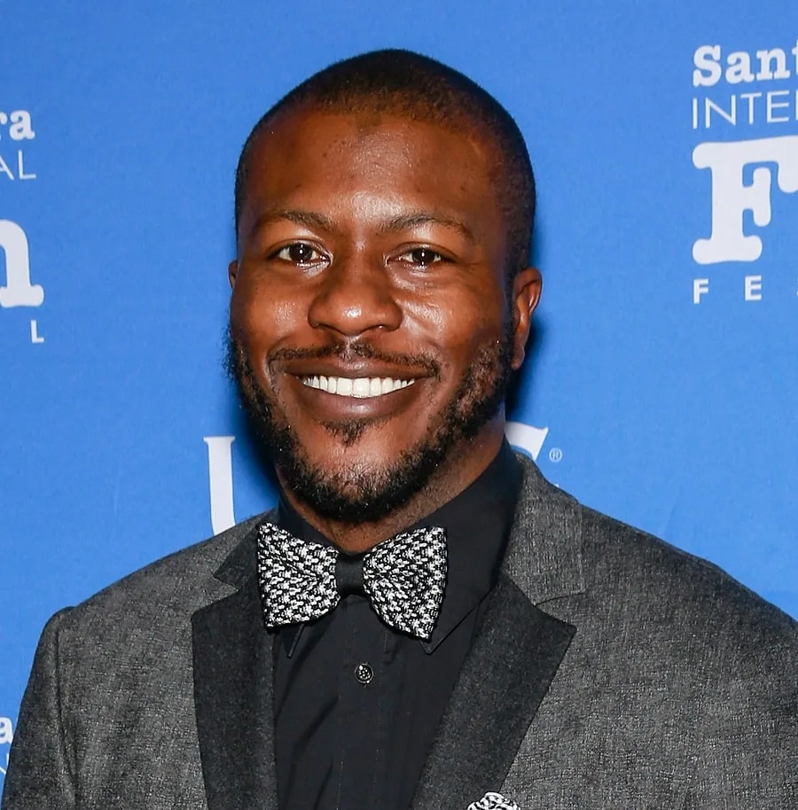 Black Celebrity Edwin Hodge With Beard