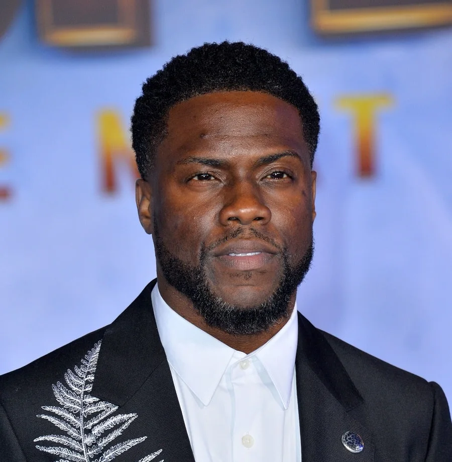 Black Celebrity Kevin Hart With Beard