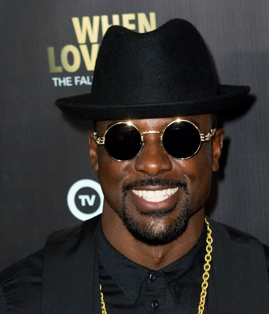 Black Celebrity Lance Gross With Beard