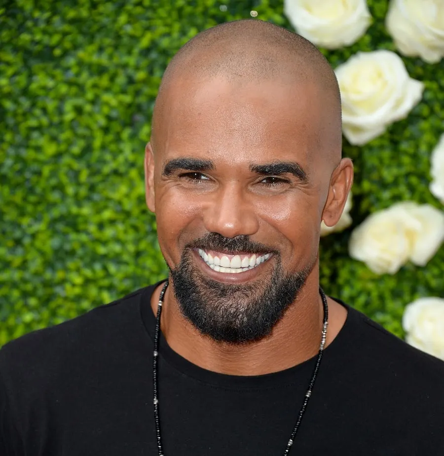 Black Celebrity Shemar Moore With Beard