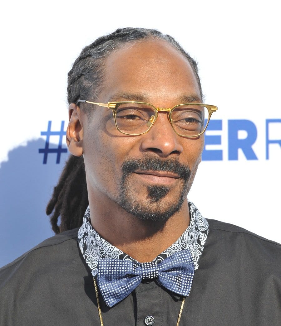 Black Celebrity Snoop Dogg With Beard