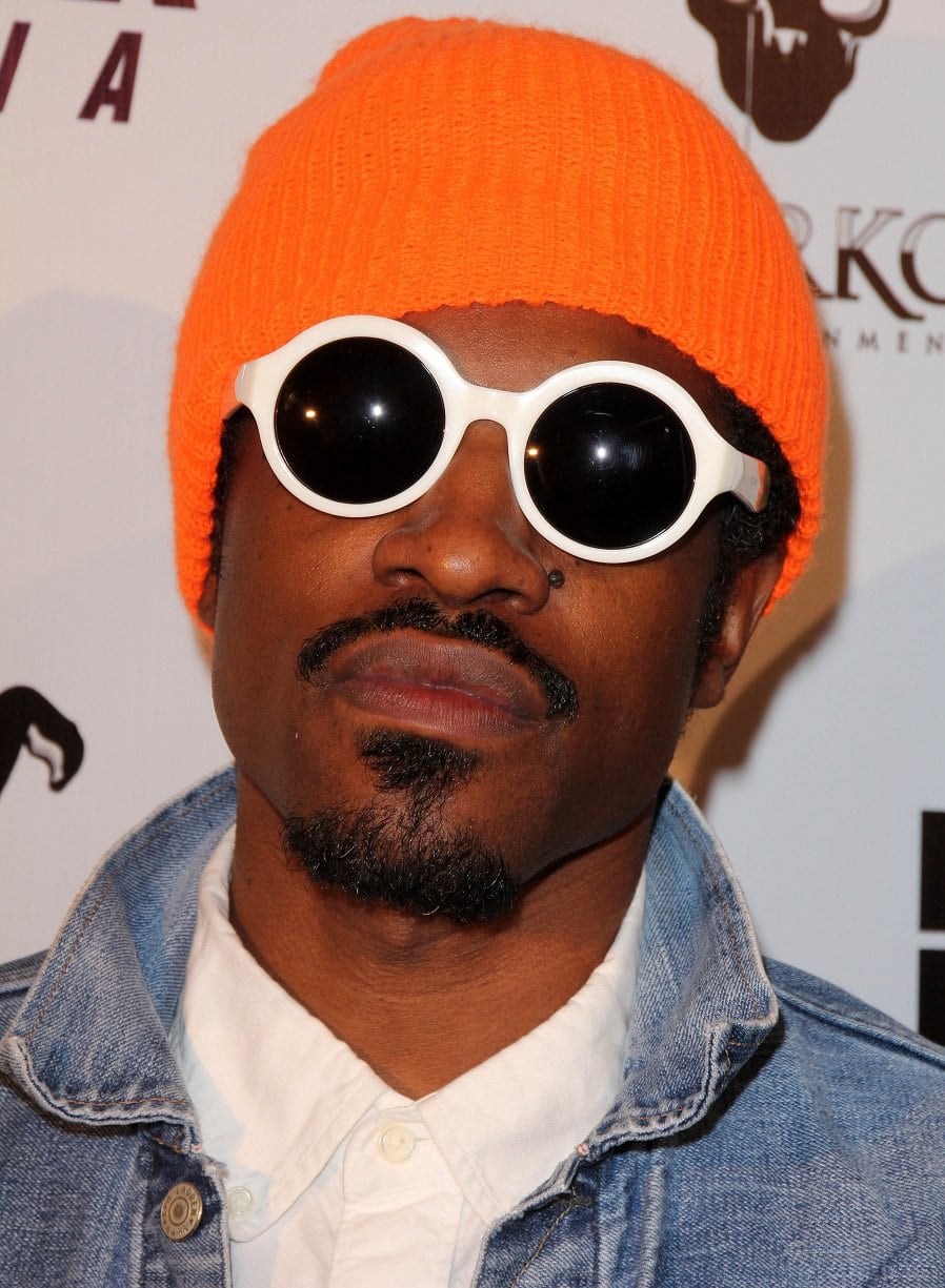 Celebrity Andre 3000 With Goatee