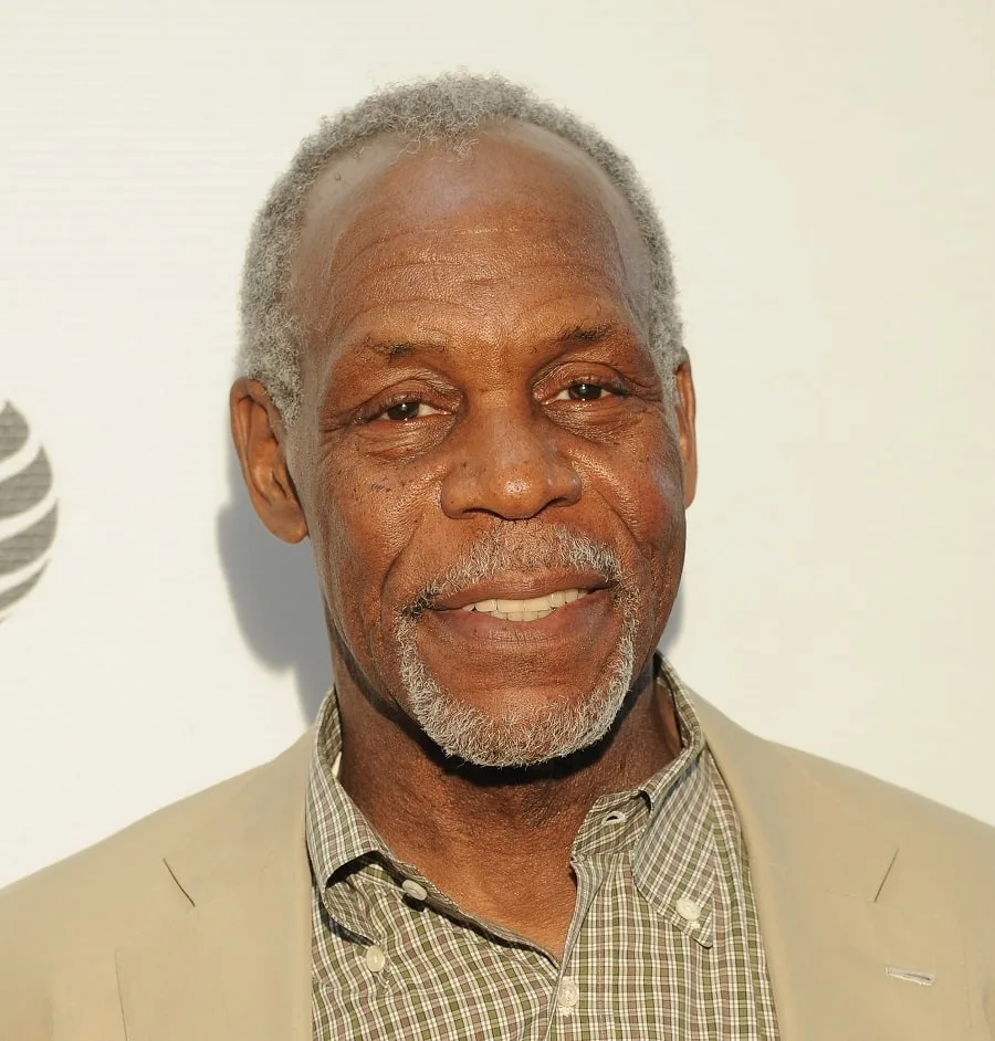 Celebrity Danny Glover With Goatee Beard