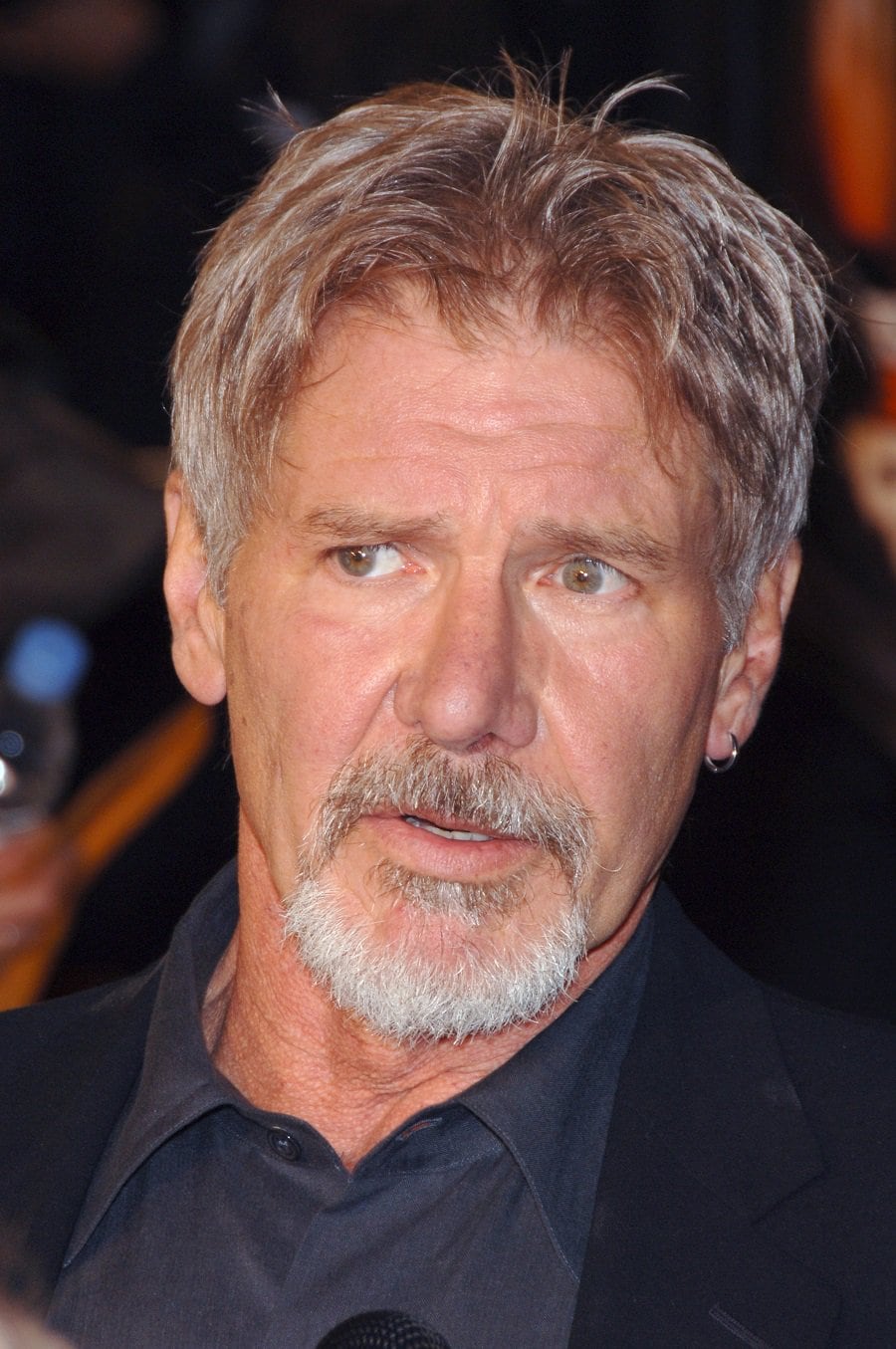 Celebrity Harrison Ford With Goatee Beard