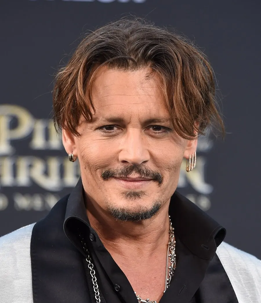 Celebrity Johnny Depp With Goatee