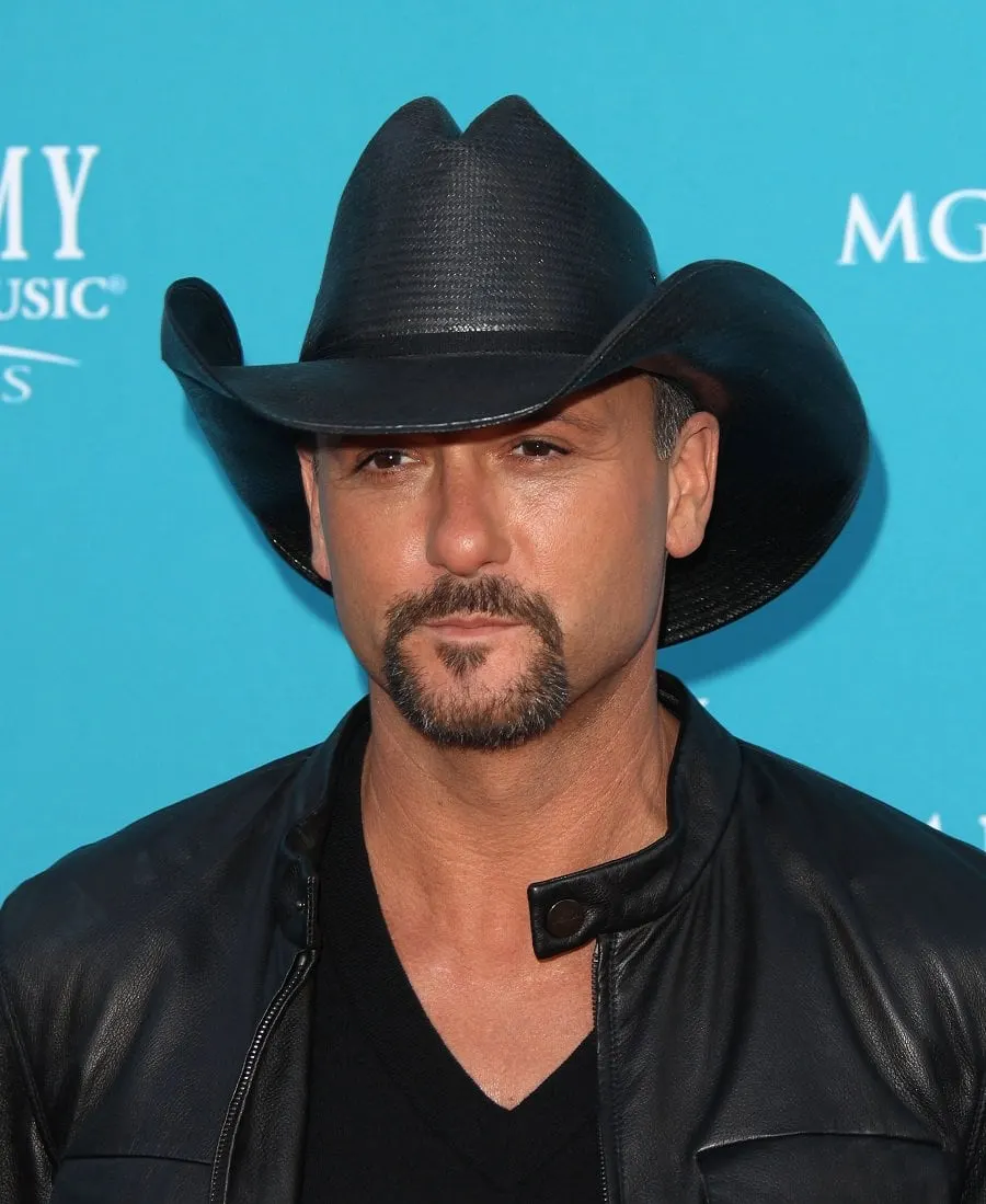 Celebrity Tim McGraw With Goatee