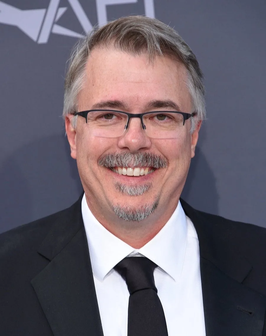 Celebrity Vince Gilligan With Goatee Beard