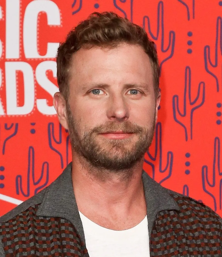 Country Singer Dierks Bentley With Beard